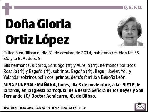 ORTIZ LOPEZ,GLORIA