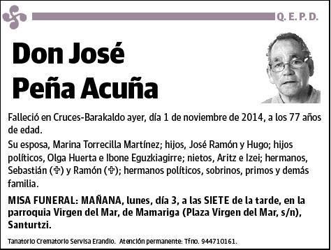 PEÑA ACUÑA,JOSE