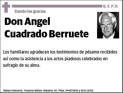 CUADRADO BERRUETE,ANGEL