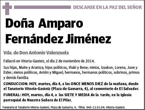 FERNANDEZ JIMENEZ,AMPARO