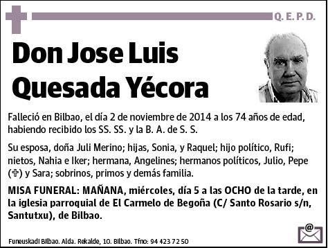 QUESADA YECORA,JOSE LUIS