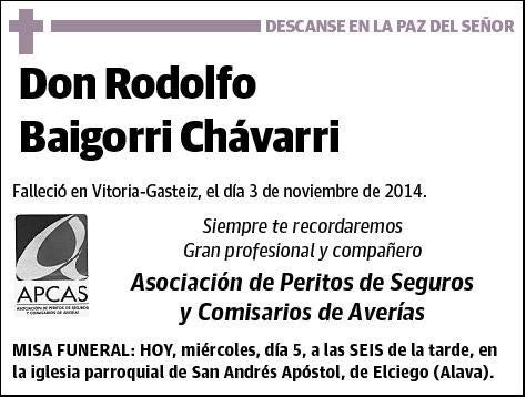 BAIGORRI CHAVARRI,RODOLFO