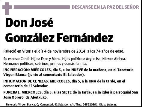 GONZALEZ FERNANDEZ,JOSE