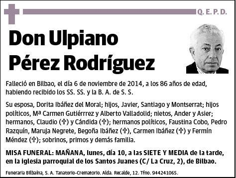 PEREZ RODRIGUEZ,ULPIANO