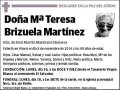 BRIZUELA MARTINEZ,Mª TERESA