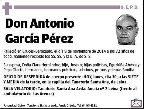 GARCIA PEREZ,ANTONIO