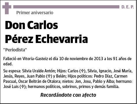 PEREZ ECHEVARRIA,CARLOS