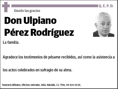 PEREZ RODRIGUEZ,ULPIANO