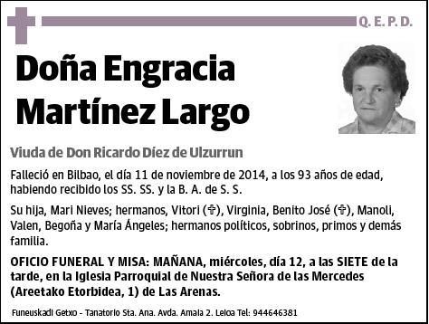 MARTINEZ LARGO,ENGRACIA