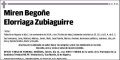 ELORRIAGA ZUBIAGUIRRE,MIREN BEGOÑE