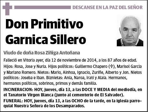 GARNICA SILLERO,PRIMITIVO