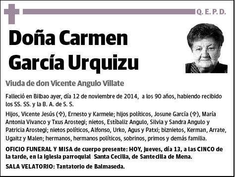 GARCIA URQUIZU,CARMEN