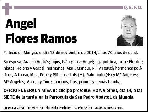 FLORES RAMOS,ANGEL