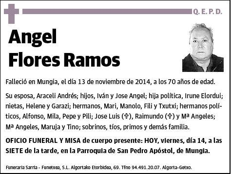 FLORES RAMOS,ANGEL