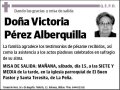 PEREZ ALBERQUILLA,VICTORIA