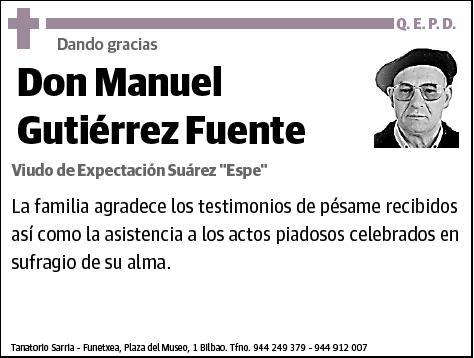 GUTIERREZ FUENTE,MANUEL