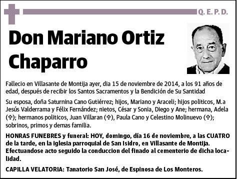 ORTIZ CHAPARRO,MARIANO