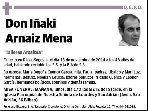 ARNAIZ MENA,IÑAKI