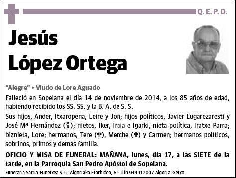 LOPEZ ORTEGA,JESUS