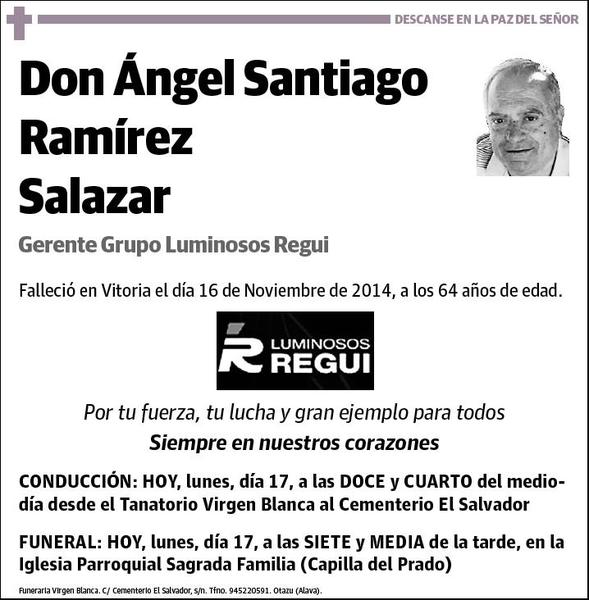 RAMIREZ SALAZAR,ANGEL SANTIAGO