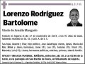 RODRIGUEZ BARTOLOME,LORENZO