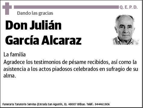 GARCIA ALCARAZ,JULIAN