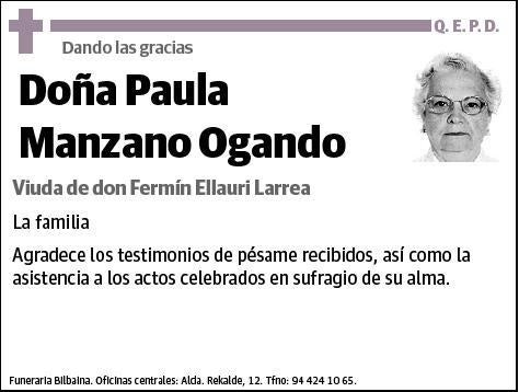 MANZANO OGANDO,PAULA