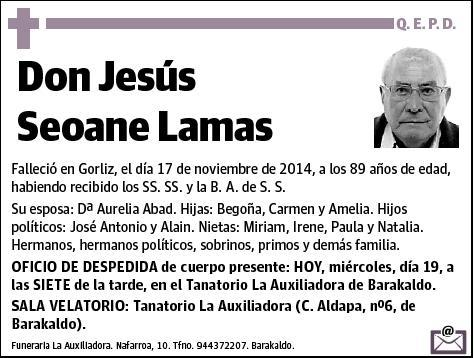 SEOANE LAMAS,JESUS