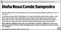 CONDE SAMPEDRO,ROSA