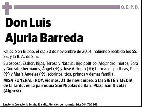 AJURIA BARREDA,LUIS