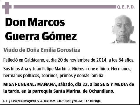 GUERRA GOMEZ,MARCOS