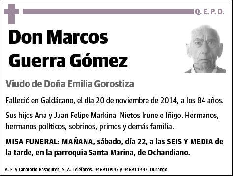 GUERRA GOMEZ,MARCOS