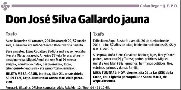 SILVA GALLARDO,JOSE