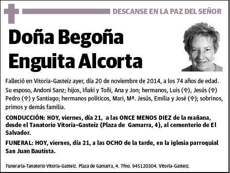 ENGUITA ALCORTA,BEGOÑA