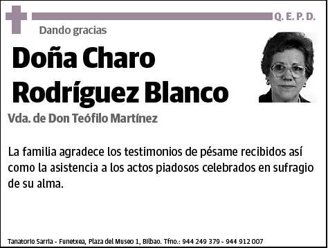 RODRIGUEZ BLANCO,CHARO