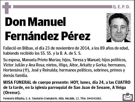 FERNANDEZ PEREZ,MANUEL