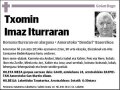 IMAZ ITURRARAN,TXOMIN
