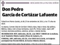 GARCIA DE CORTAZAR LAFUENTE,PEDRO