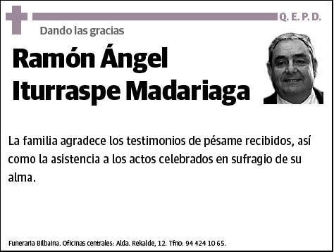 ITURRASPE MADARIAGA,RAMON ANGEL