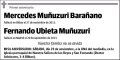 Y FERNANDO UBIETA MUÑUZURI,MERCEDES MUÑUZURI BARAÑANO