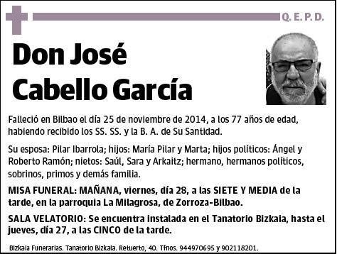 CABELLO GARCIA,JOSE