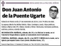 DE LA PUENTE UGARTE,JUAN ANTONIO