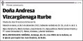 VIZCARGÜENAGA ITURBE,ANDRESA