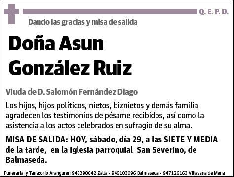 GONZALEZ RUIZ,ASUN