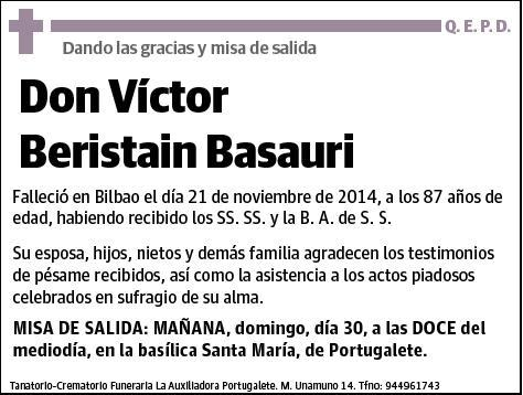 BERISTAIN BASAURI,VICTOR