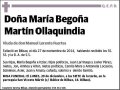 MARTIN OLLAQUINDIA,MARIA BEGOÑA