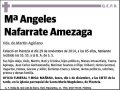NAFARRATE AMEZAGA,Mª ANGELES