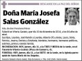 SALAS GONZALEZ,MARIA JOSEFA
