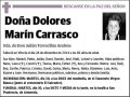 MARIN CARRASCO,DOLORES