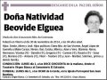 BEOVIDE ELGUEA,NATIVIDAD